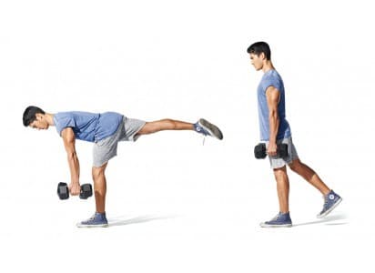 **Single-Leg Romanian Deadlifts**