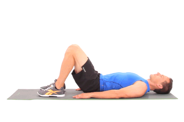 **10. Glute bridge**